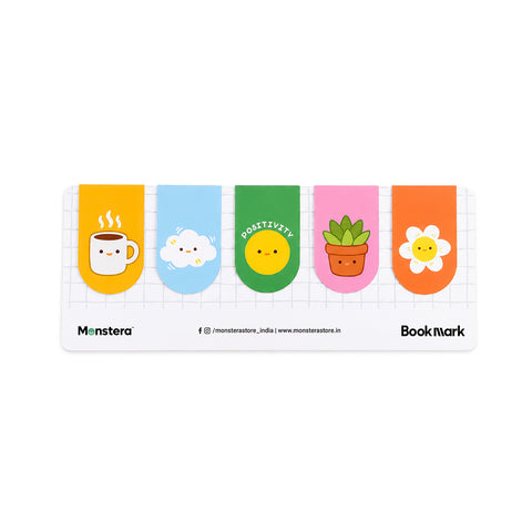 Happy Days Magnetic Bookmarks – Set of 5