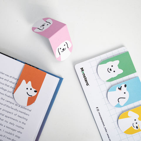 Puppy Love Magnetic Bookmarks – Set of 5