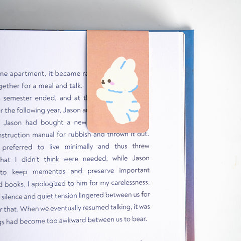 Bunny Hops Magnetic Bookmarks – Set of 5