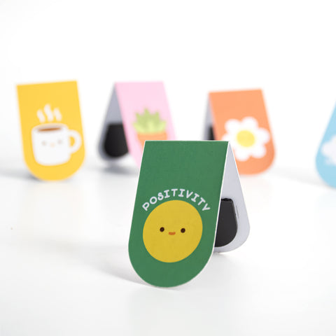 Happy Days Magnetic Bookmarks – Set of 5