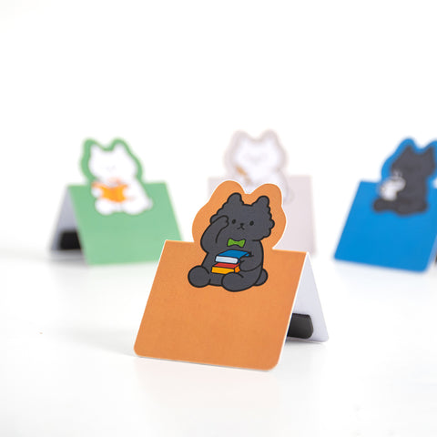 Cozy Cats Magnetic Bookmarks – Set of 4