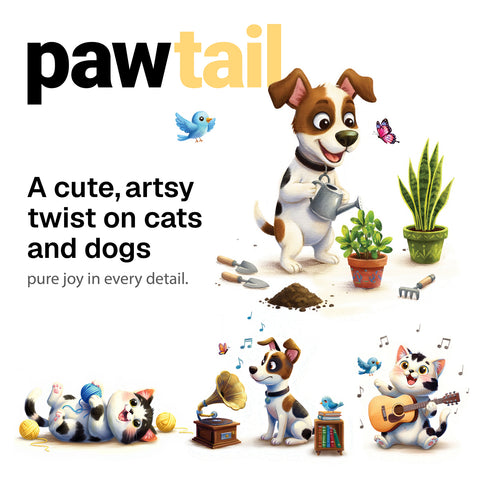Pawtail 2026 Desk Calendar