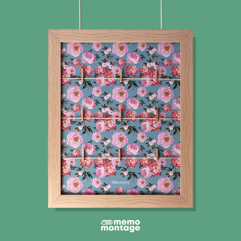 Memo Montage – Romantic Peony