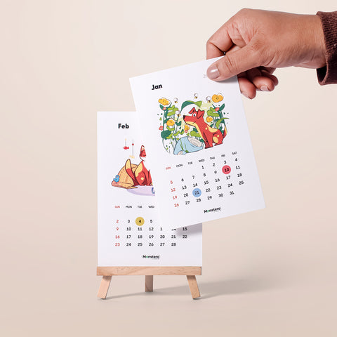 Pawtail 2025 Desk Calendar