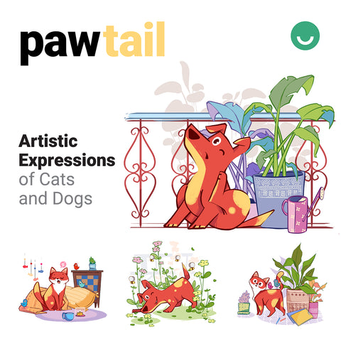 Pawtail 2025 Desk Calendar