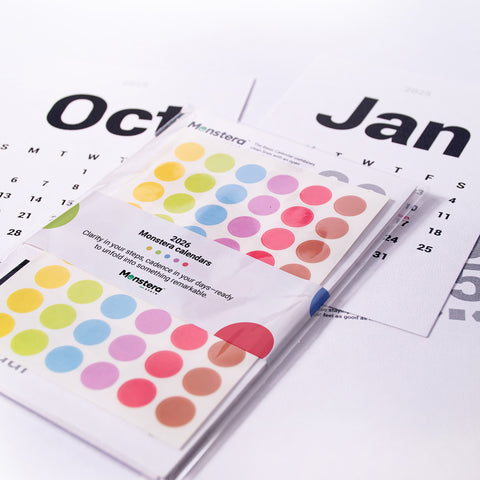 Basic 2026 Desk Calendar