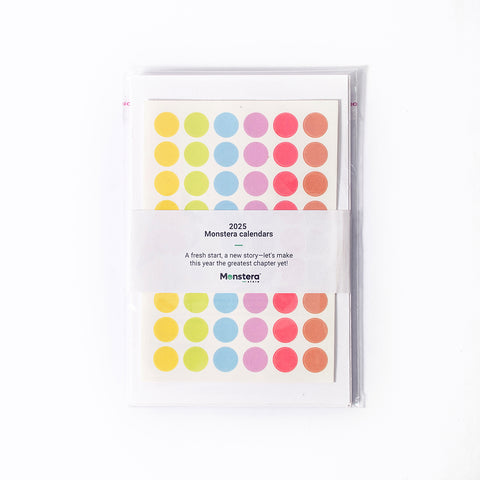 Basic 2025 Desk Calendar